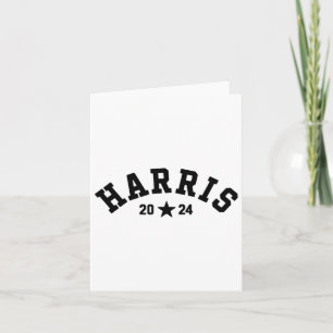 Stöd Kamala-harris Rösta 2024 President Jag Är Med Kort