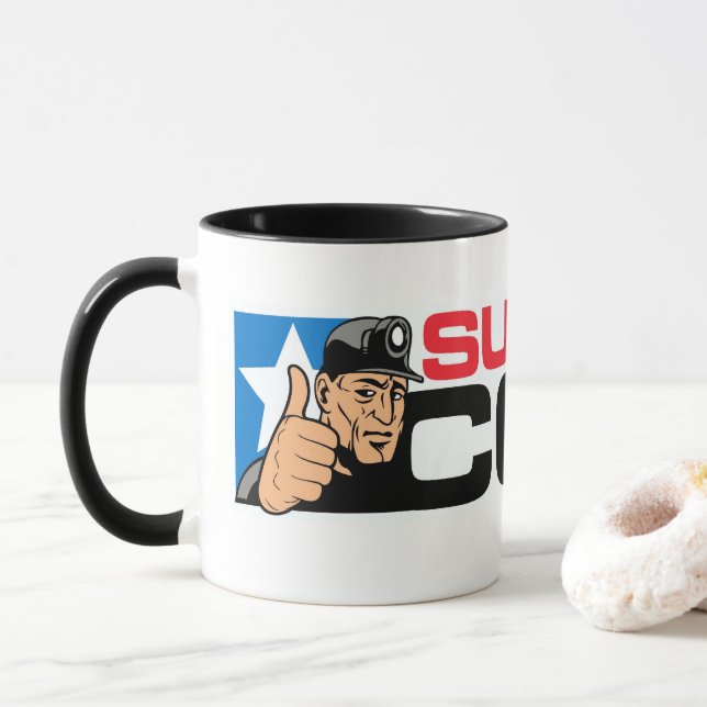 STÖD KOL MUGG (Med munk)