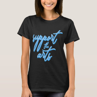 Stöd konsten (pastellblå) t shirt