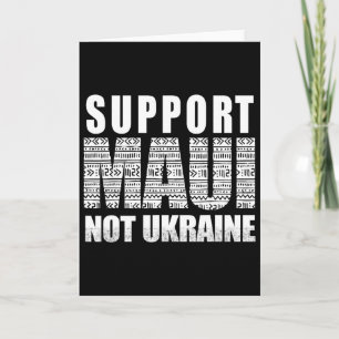Stöd Maui inte Ukraina Kort