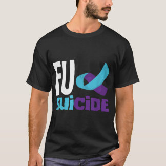 Stöd medvetenhet om förebyggande av självmord Själ T Shirt