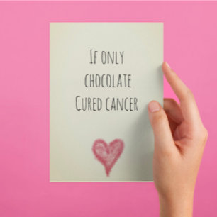 Stöd och uppmuntran till cancer vykort