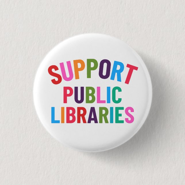 Stöd offentliga bibliotek knapp (Framsida)