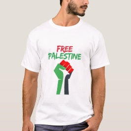Stöd Palestina med detta fria Palestina T Shirt