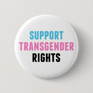 Stöd Pride för transgena Höger vid överföring och Knapp