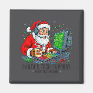 Stöd Rebooting s Santa Tech Crew Magnet
