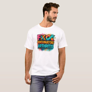 Stöd Reumatoid Artrit Medvetenhet Månad Kostym T Shirt