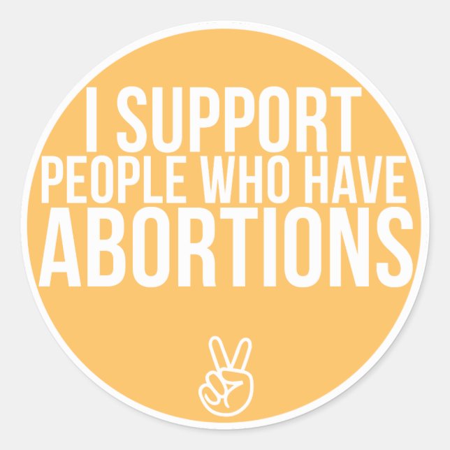 Stöd! Runt Klistermärke (Framsida)