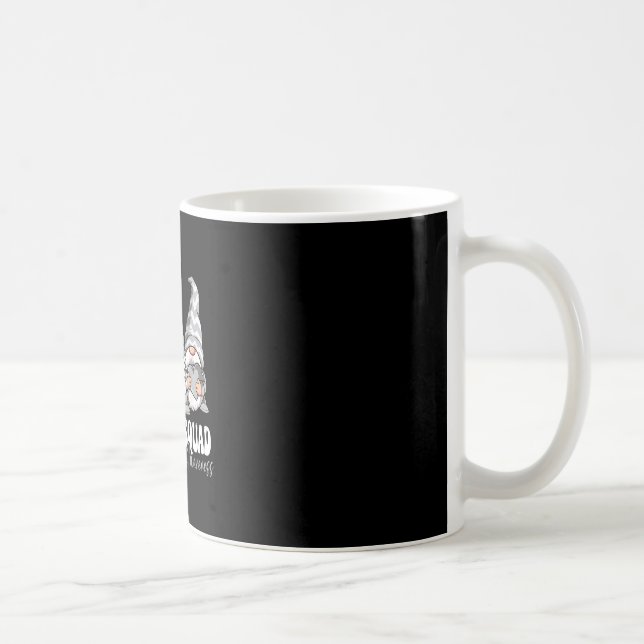 Stöd Squad Brain Cancer Awareness Kaffemugg (Höger)