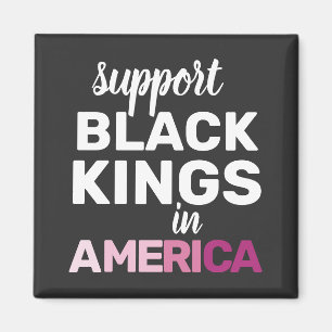 Stöd svarta kungar i Amerika No Kings-protest Magnet