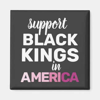 Stöd svarta kungar i Amerika No Kings-protest Magnet