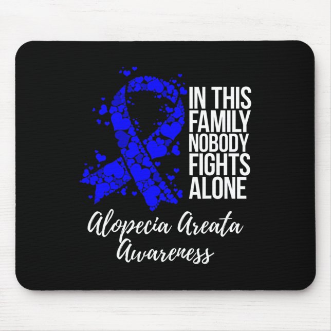 Stöd till Alopecia Areata Awareness Musmatta (Framsidan)