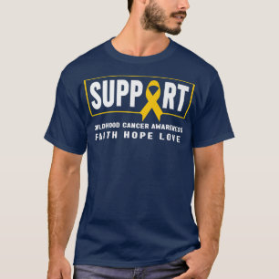 Stöd till barncancer - barncancer t shirt