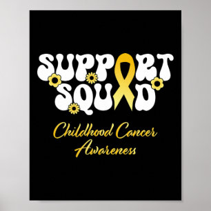 Stöd till barncancer på torget Barncancer Poster