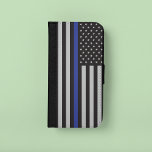 Stöd till den amerikanska polisens tunna blå linje samsung galaxy s5 plånboksfodral<br><div class="desc">Stöd till den amerikanska polisens tunna blå linje</div>