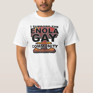 Stöd till Enola Gay Community T Shirt