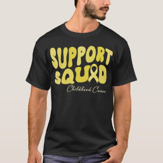 Stöd till grupper för ökad medvetenhet om barncanc t shirt