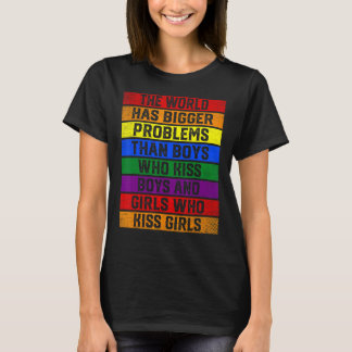 Stöd till HBT-personer i världen har större proble T Shirt