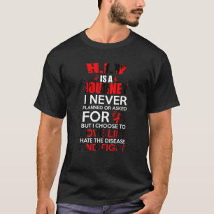 Stöd till hiv-medvetenhet T Shirt