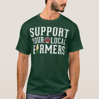 Stöd till jordbrukare Jordbruksföretag Homestea T Shirt