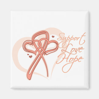 Stöd till Kärlek Hope - Endometrial Cancer Magnet