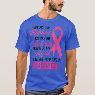 Stöd till krigare som ger överlevande bröst C T Shirt