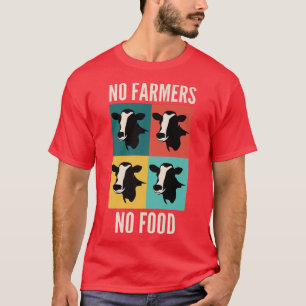 Stöd till lokala jordbruksföretag utan mat t shirt