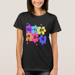 Stöd till Mamma Kvinnor i autism - medvetandegöran T Shirt