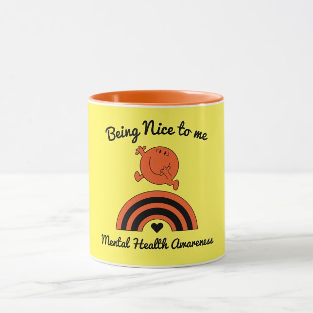 Stöd till medvetandegörande om psykisk hälsa, kaff mugg (Center)