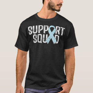 Stöd till medvetandegörande om sjukdomen Squad Leg T Shirt