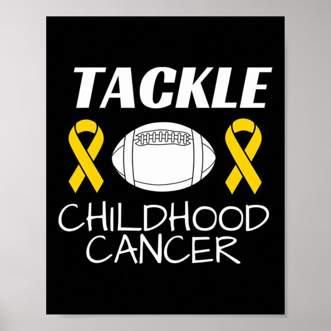 Stöd till medvetenhet om cancer hos barn poster (Framsidan)