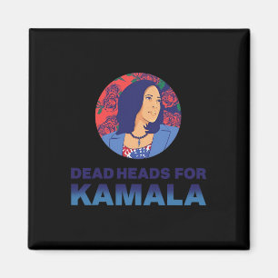 Stöd till president Kamala Harris Deads chefer 202 Magnet