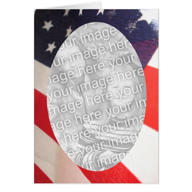 Stöd till trupperna hälsningskort (Framsidan)