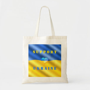 Stöd till Ukraina - Frihetsfred - Flagga Ukraina Tygkasse