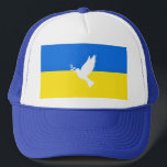 Stöd till Ukrainas fredsduva för Truckerkeps - fri<br><div class="desc">Stöd till Ukrainas Truckerkepsar - fred - Ukrainas Flagga - Frihetsstöd - Solidaritet - Starkt tillsammans - Frihetsseger! Låt oss världen till ett bättre ställe - alla tillsammans! En bättre värld börjar - beroende - behöver du också! Du kan överföra till 1 000 Zazzle-produkter. Ändra storlek och flytta eller ta...</div>