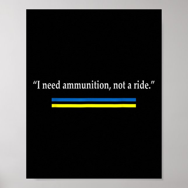 Stöd Ukraina 1  Poster (Framsidan)