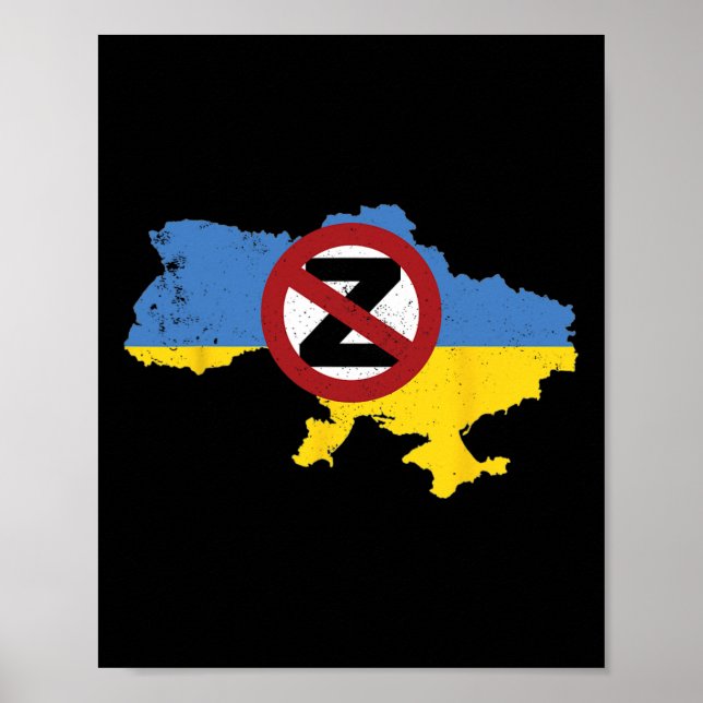 Stöd Ukraina Jag Står Med Ukraina 2  Poster (Framsidan)