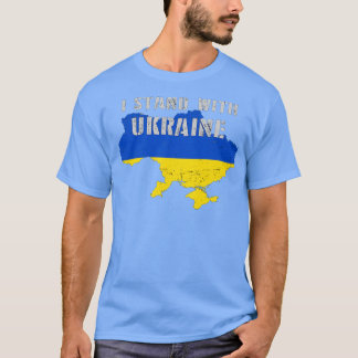Stöd Ukraina Jag Står Med Ukrainarna T Shirt