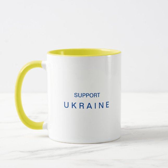 Stöd Ukraina Kaffe Mugg (Vänster)