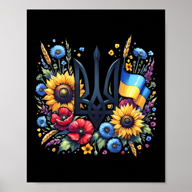 Stöd Ukraina  Poster (Framsidan)
