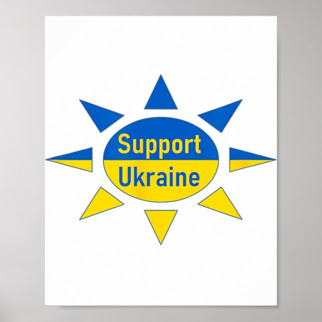 Stöd Ukraina  Poster (Framsidan)