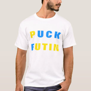 Stöd Ukraina T-Shirt Puck Futin - Frihet
