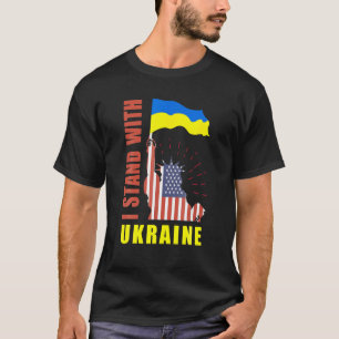 Stöd Ukraina Ukraina Ukraina Ukrainas Cute Graphic T Shirt
