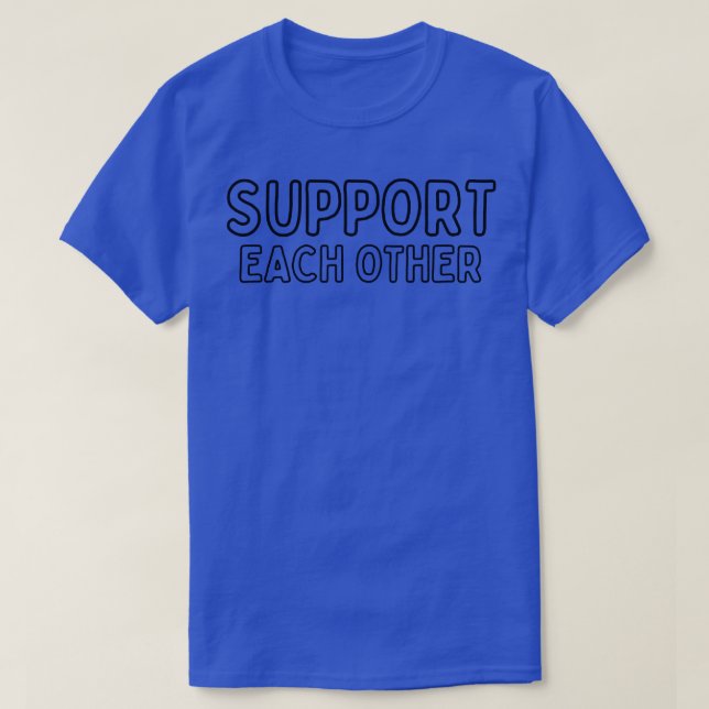 Stöd varandra 9 t shirt (Design framsida)