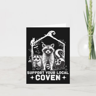 Stöda din lokala cens Raccoon Opossum Skunk Hal Kort