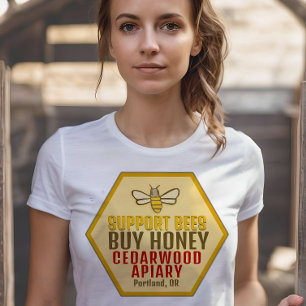 Stödbin köper honungsjordbrukarens marknadsbiprodu t shirt