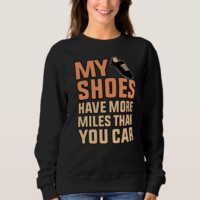 Stöden har mer miles halv Marathon Running Springe T Shirt (Framsida)