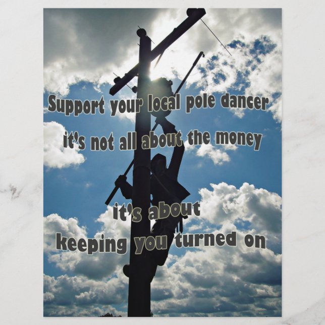 Stöder din Lineman (Framsida)