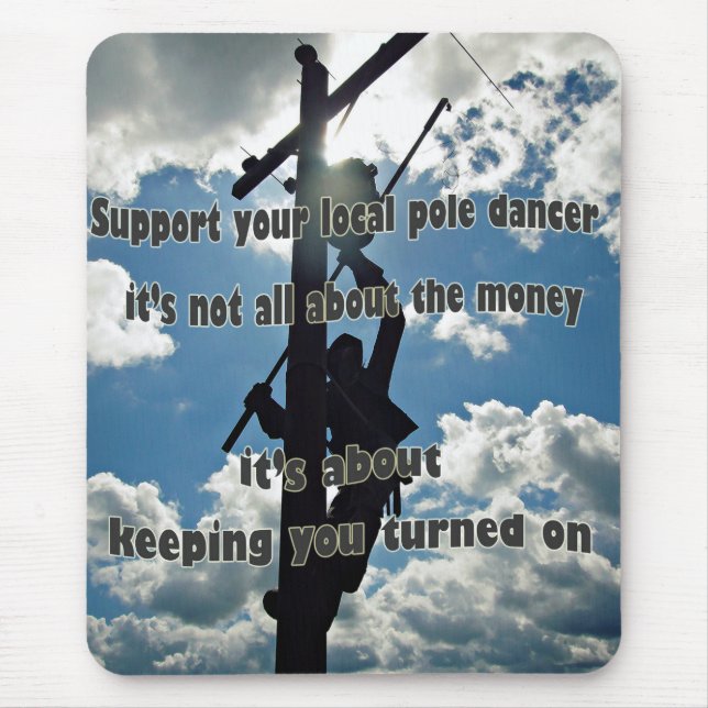 Stöder din Lineman Musmatta (Framsidan)