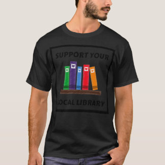 Stöder din lokala Bibliotek 15 T Shirt